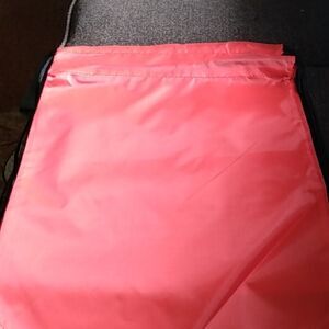 4 red drawstring bags  